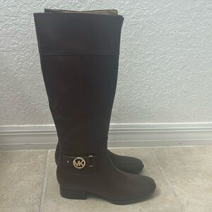 Michael Kors Brown Knee Boots